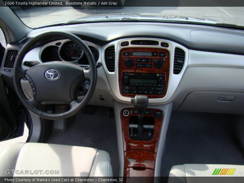 Bluestone Metallic / Ash Gray 2006 Toyota Highlander Limited