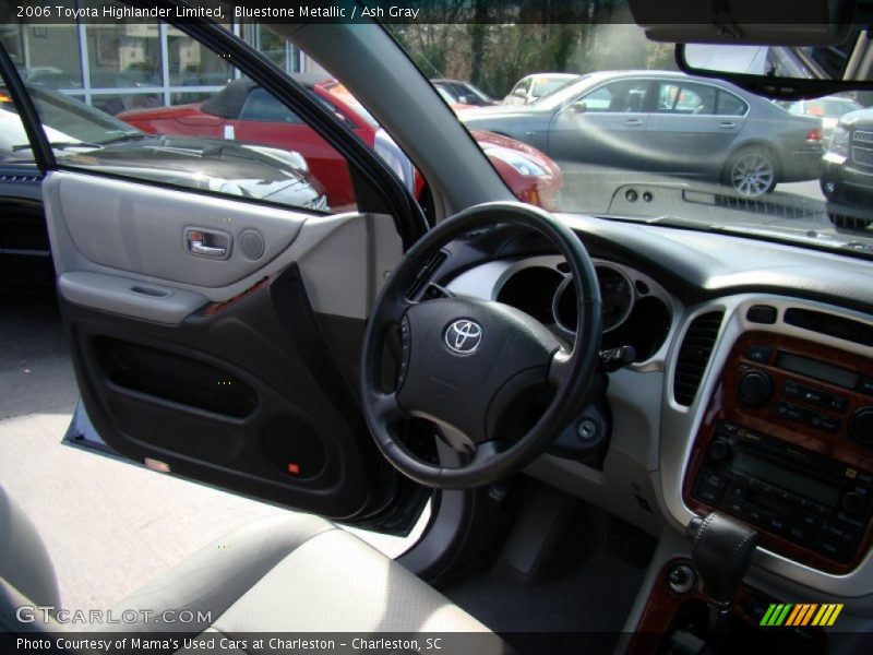 Bluestone Metallic / Ash Gray 2006 Toyota Highlander Limited