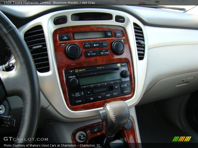 Bluestone Metallic / Ash Gray 2006 Toyota Highlander Limited