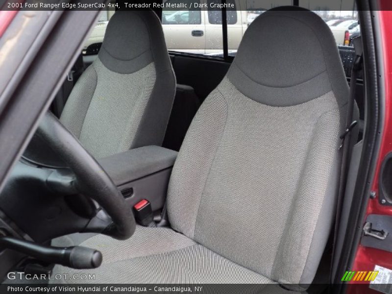 Toreador Red Metallic / Dark Graphite 2001 Ford Ranger Edge SuperCab 4x4