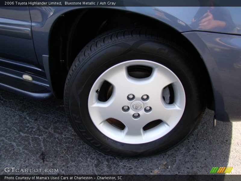 Bluestone Metallic / Ash Gray 2006 Toyota Highlander Limited