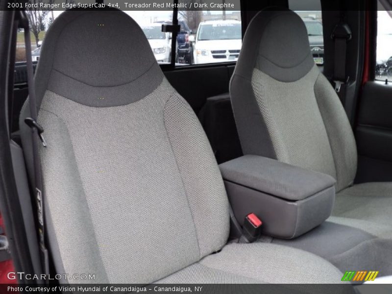 Toreador Red Metallic / Dark Graphite 2001 Ford Ranger Edge SuperCab 4x4