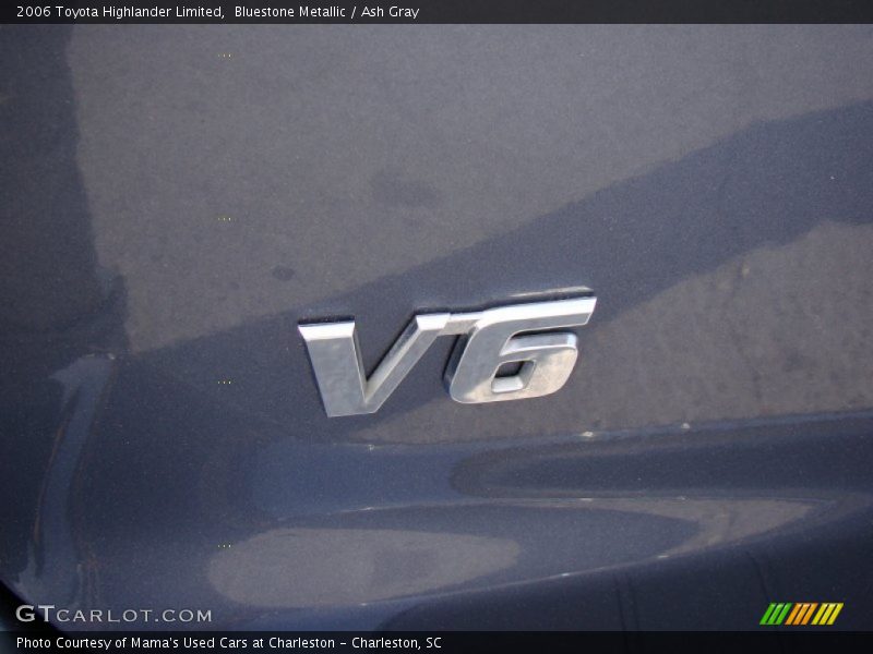 Bluestone Metallic / Ash Gray 2006 Toyota Highlander Limited