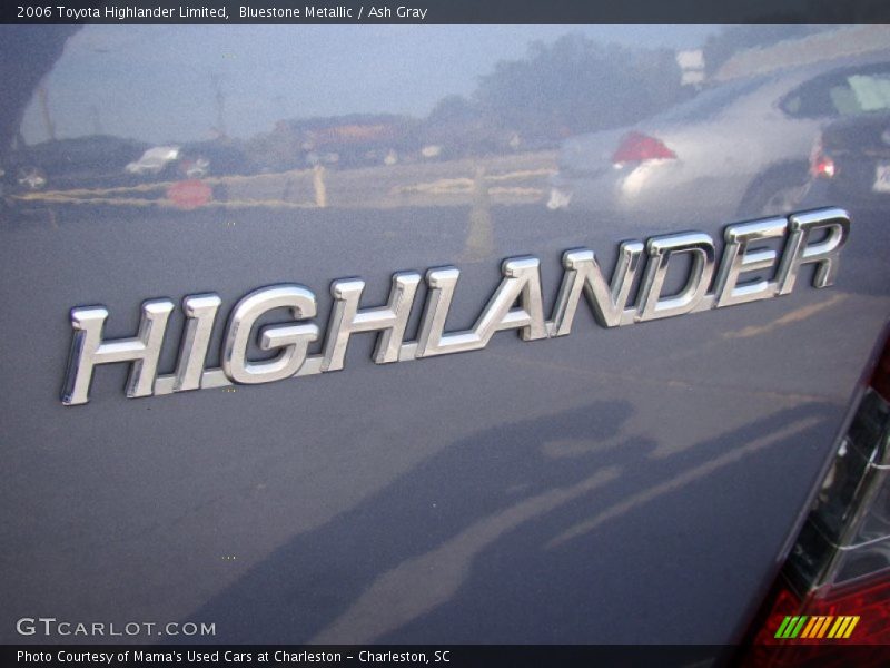 Bluestone Metallic / Ash Gray 2006 Toyota Highlander Limited