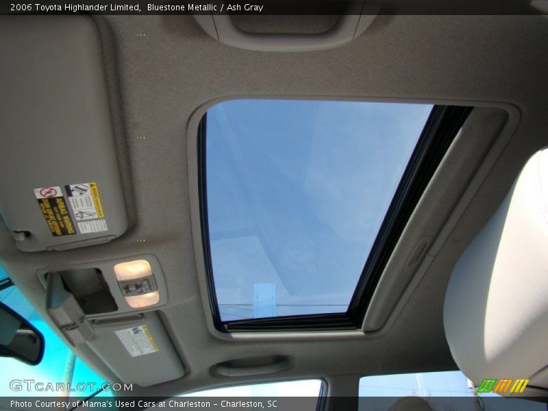 Bluestone Metallic / Ash Gray 2006 Toyota Highlander Limited