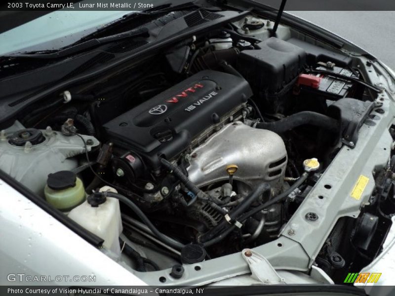 Lunar Mist Metallic / Stone 2003 Toyota Camry LE