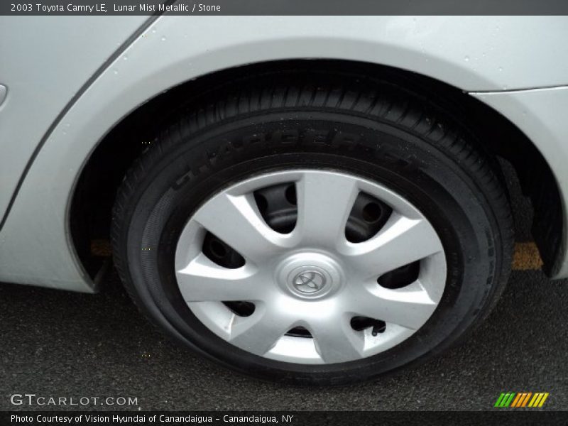 Lunar Mist Metallic / Stone 2003 Toyota Camry LE