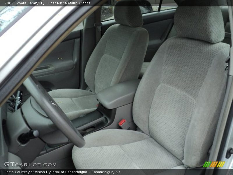 Lunar Mist Metallic / Stone 2003 Toyota Camry LE