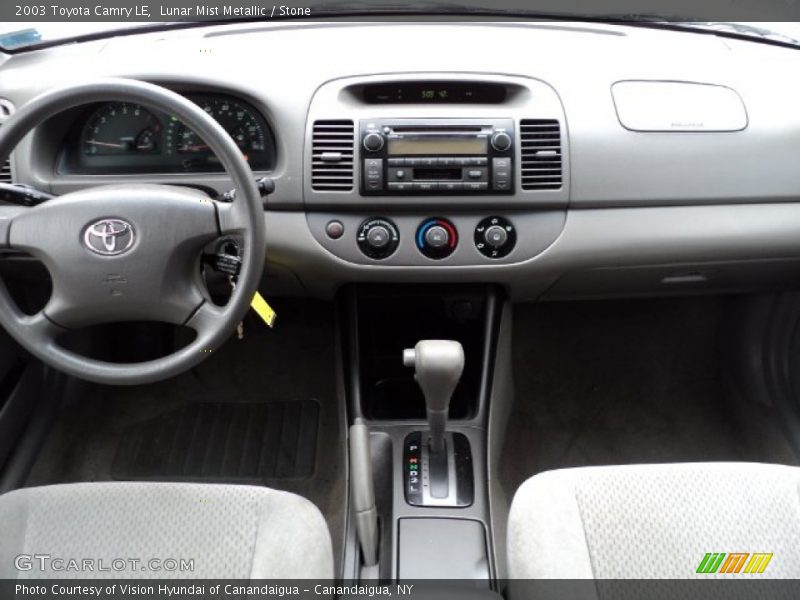Lunar Mist Metallic / Stone 2003 Toyota Camry LE