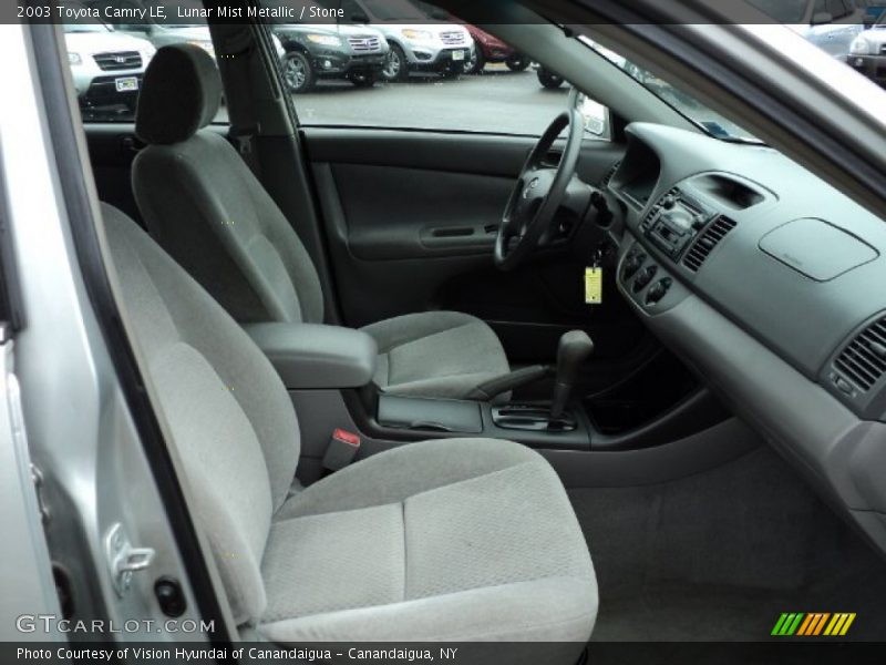 Lunar Mist Metallic / Stone 2003 Toyota Camry LE