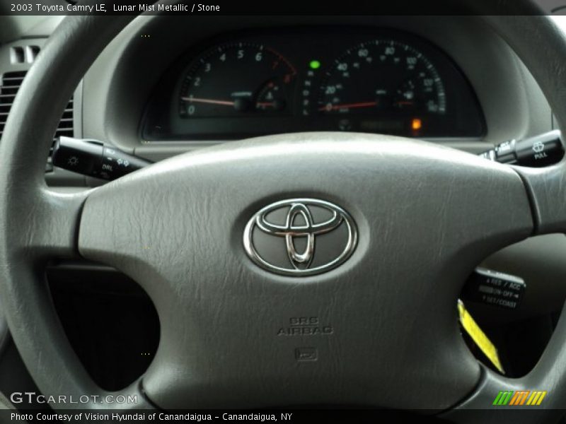 Lunar Mist Metallic / Stone 2003 Toyota Camry LE