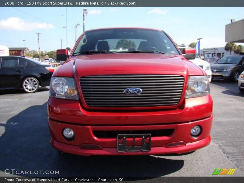 Redfire Metallic / Black/Red Sport 2008 Ford F150 FX2 Sport SuperCrew