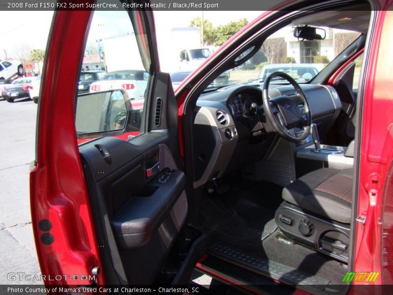 Redfire Metallic / Black/Red Sport 2008 Ford F150 FX2 Sport SuperCrew