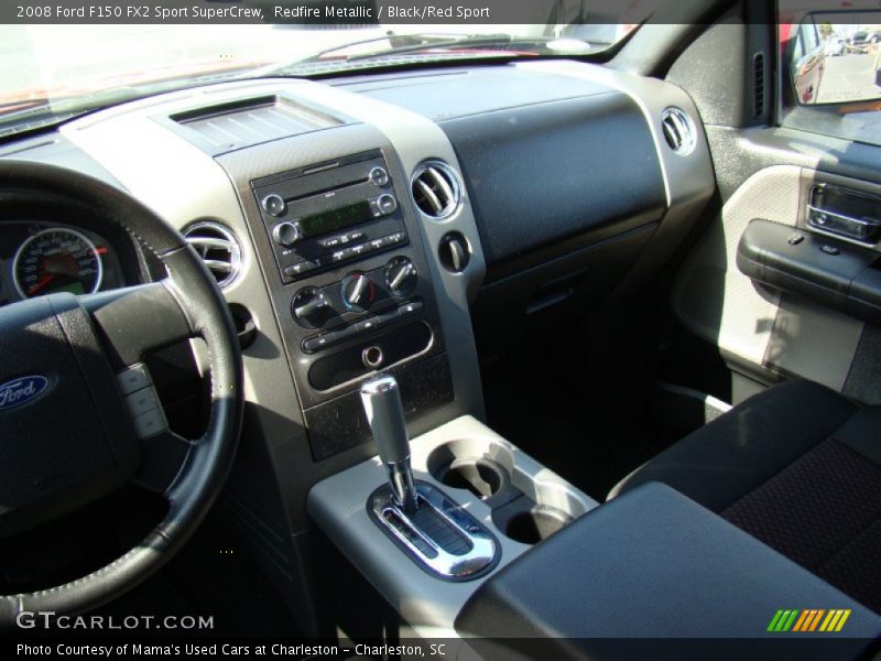 Redfire Metallic / Black/Red Sport 2008 Ford F150 FX2 Sport SuperCrew