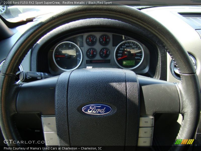 Redfire Metallic / Black/Red Sport 2008 Ford F150 FX2 Sport SuperCrew
