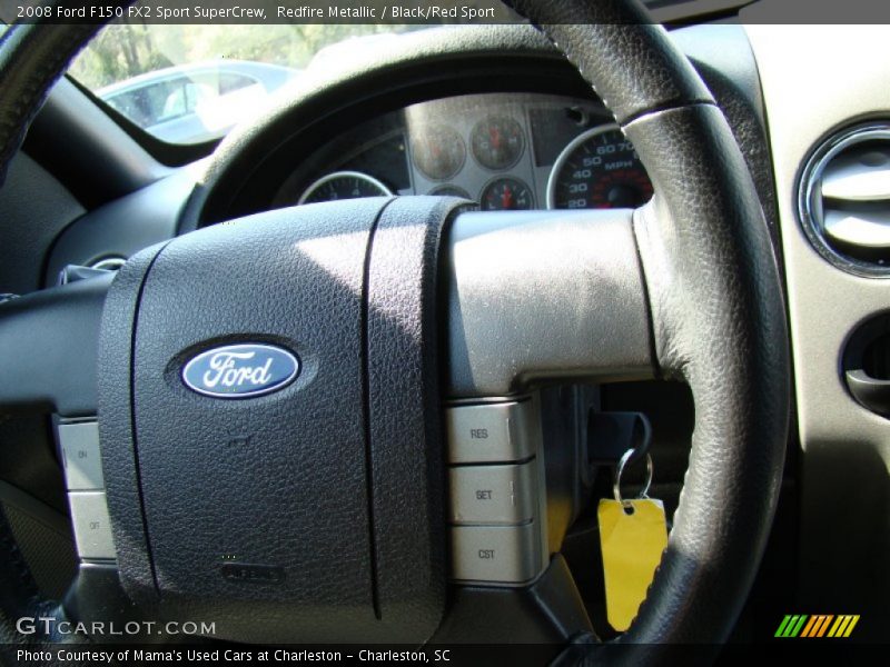 Redfire Metallic / Black/Red Sport 2008 Ford F150 FX2 Sport SuperCrew