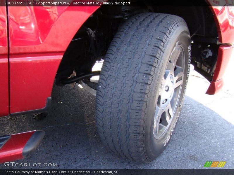 Redfire Metallic / Black/Red Sport 2008 Ford F150 FX2 Sport SuperCrew