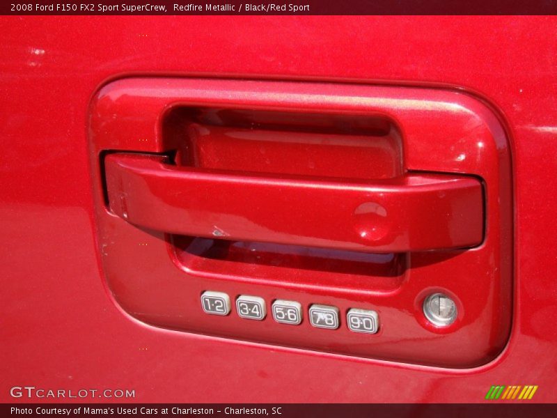 Redfire Metallic / Black/Red Sport 2008 Ford F150 FX2 Sport SuperCrew