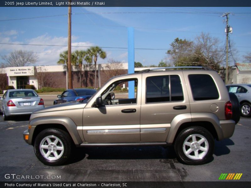 Light Khaki Metallic / Khaki 2005 Jeep Liberty Limited