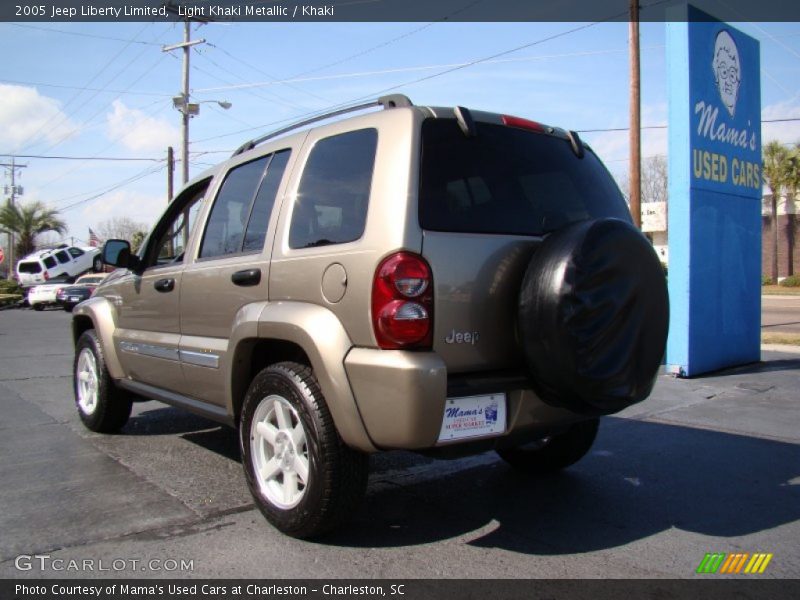 Light Khaki Metallic / Khaki 2005 Jeep Liberty Limited