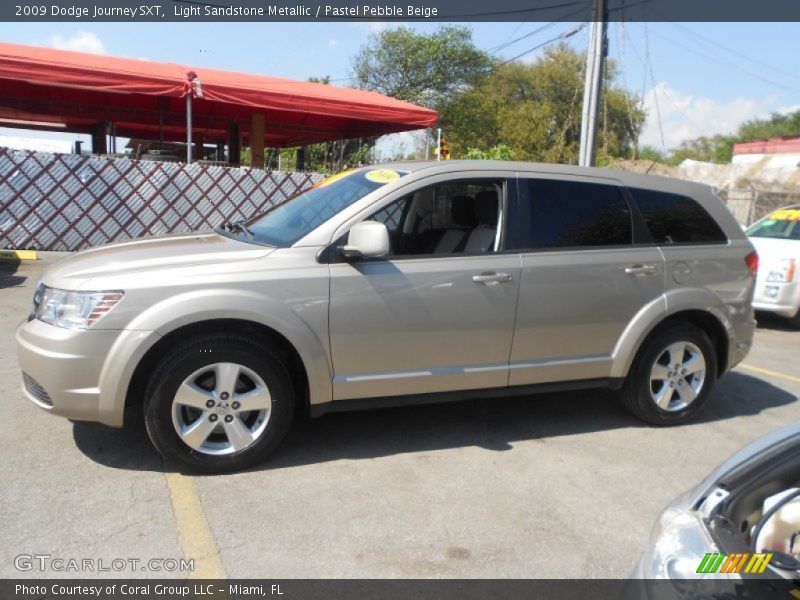 Light Sandstone Metallic / Pastel Pebble Beige 2009 Dodge Journey SXT