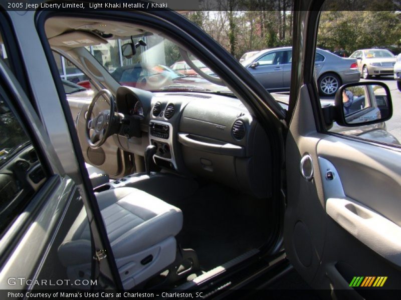 Light Khaki Metallic / Khaki 2005 Jeep Liberty Limited