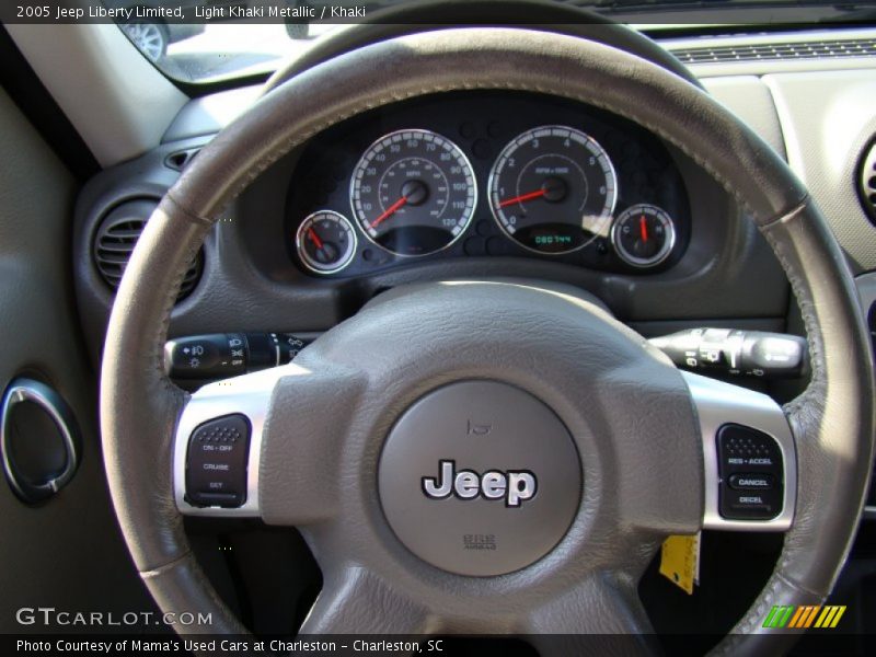 Light Khaki Metallic / Khaki 2005 Jeep Liberty Limited