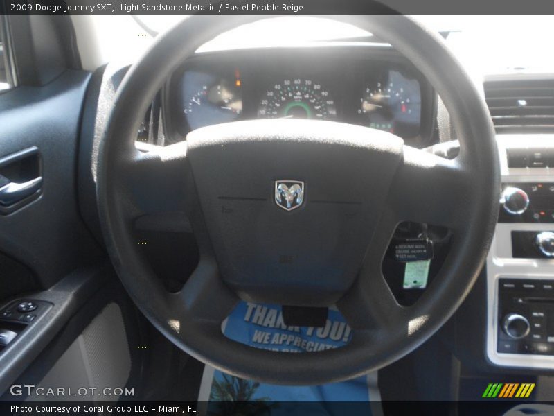 Light Sandstone Metallic / Pastel Pebble Beige 2009 Dodge Journey SXT