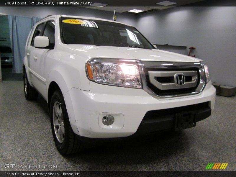 Taffeta White / Gray 2009 Honda Pilot EX-L 4WD