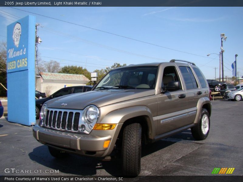 Light Khaki Metallic / Khaki 2005 Jeep Liberty Limited