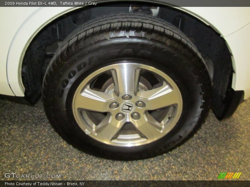 Taffeta White / Gray 2009 Honda Pilot EX-L 4WD