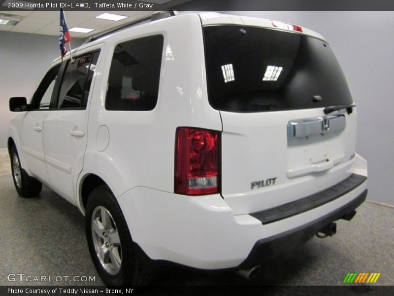 Taffeta White / Gray 2009 Honda Pilot EX-L 4WD
