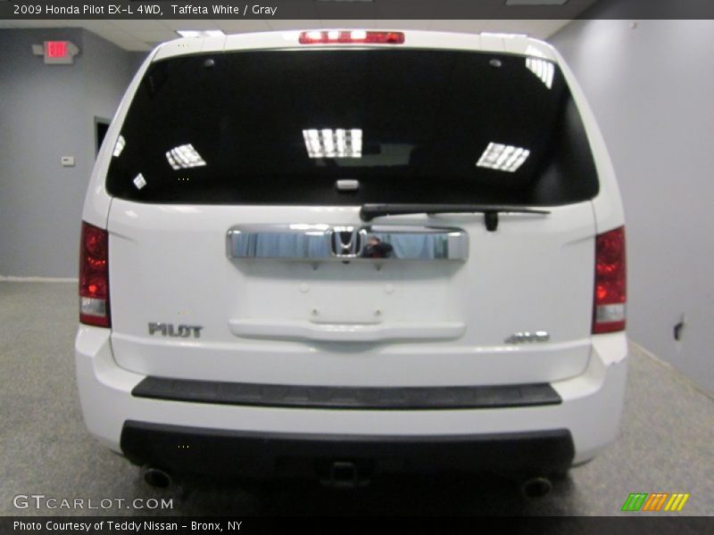 Taffeta White / Gray 2009 Honda Pilot EX-L 4WD