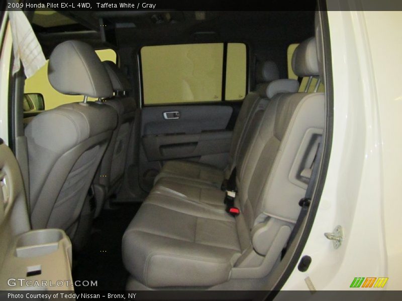 Taffeta White / Gray 2009 Honda Pilot EX-L 4WD