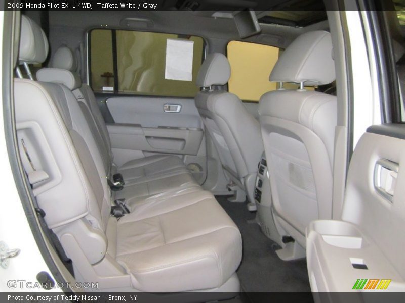 Taffeta White / Gray 2009 Honda Pilot EX-L 4WD