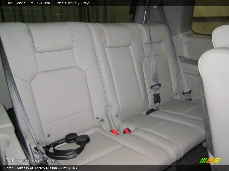 Taffeta White / Gray 2009 Honda Pilot EX-L 4WD