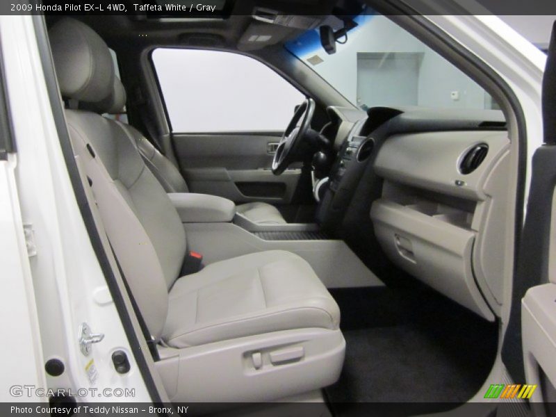 Taffeta White / Gray 2009 Honda Pilot EX-L 4WD