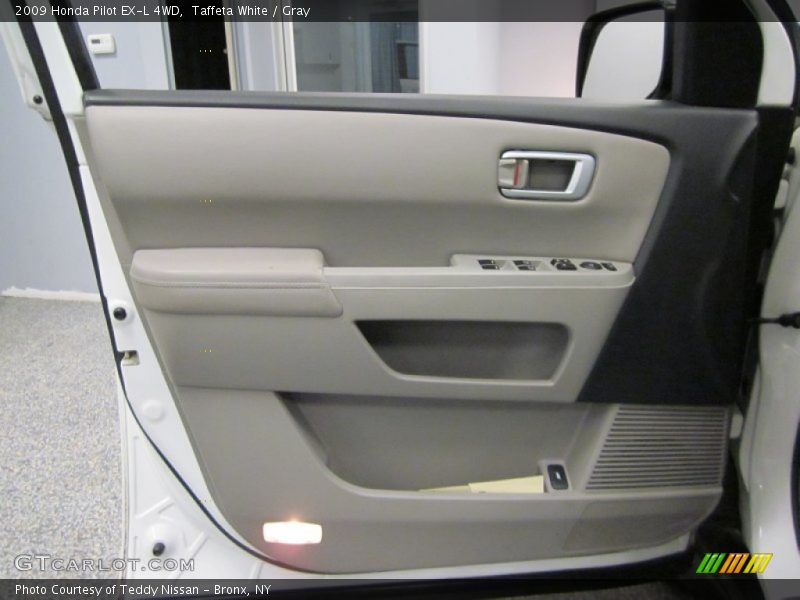Taffeta White / Gray 2009 Honda Pilot EX-L 4WD