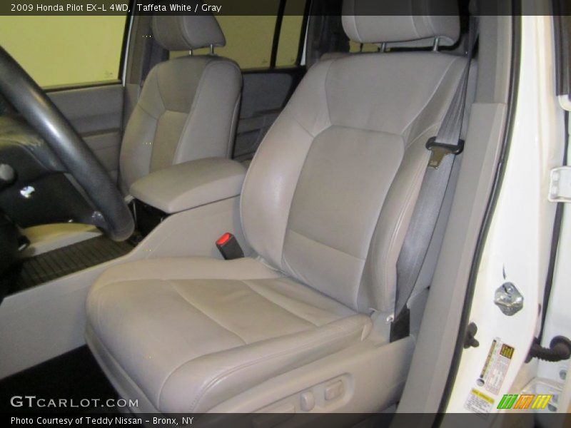 Taffeta White / Gray 2009 Honda Pilot EX-L 4WD