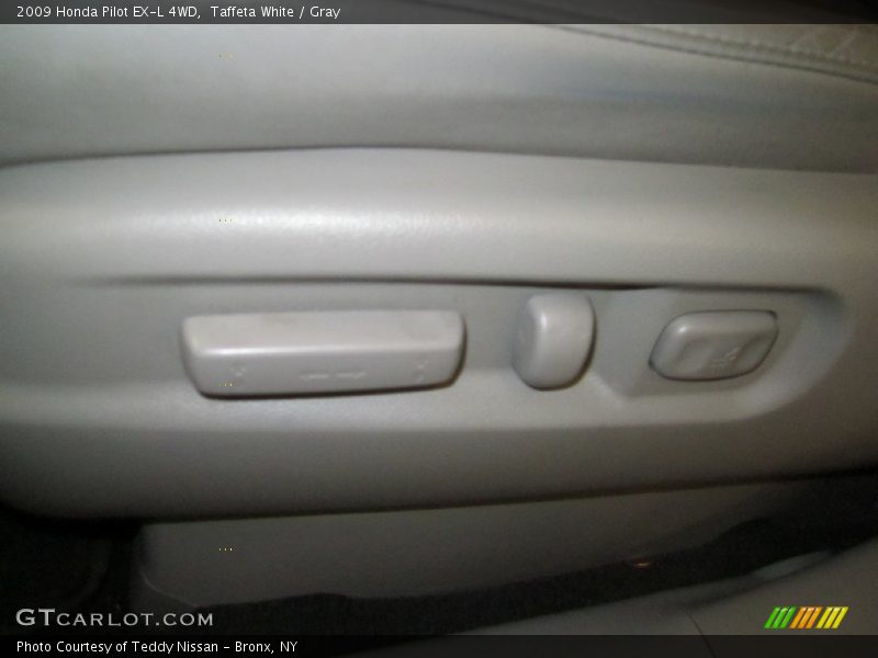 Taffeta White / Gray 2009 Honda Pilot EX-L 4WD