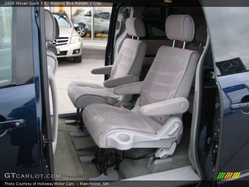 Majestic Blue Metallic / Gray 2006 Nissan Quest 3.5