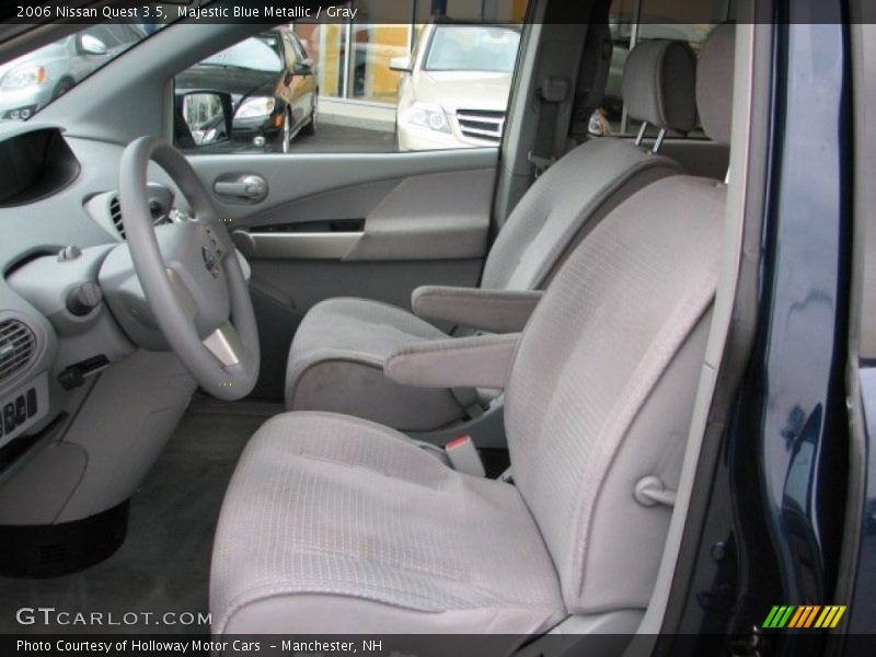 Majestic Blue Metallic / Gray 2006 Nissan Quest 3.5