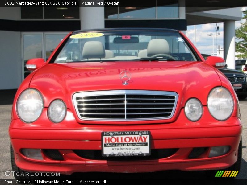 Magma Red / Oyster 2002 Mercedes-Benz CLK 320 Cabriolet