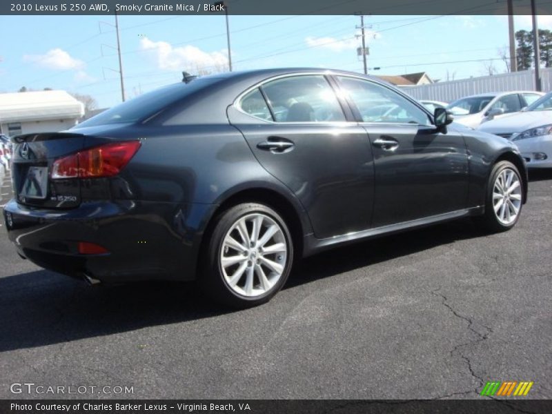 Smoky Granite Mica / Black 2010 Lexus IS 250 AWD