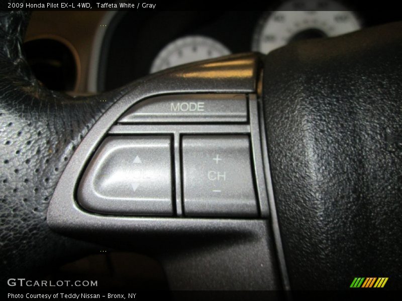 Taffeta White / Gray 2009 Honda Pilot EX-L 4WD