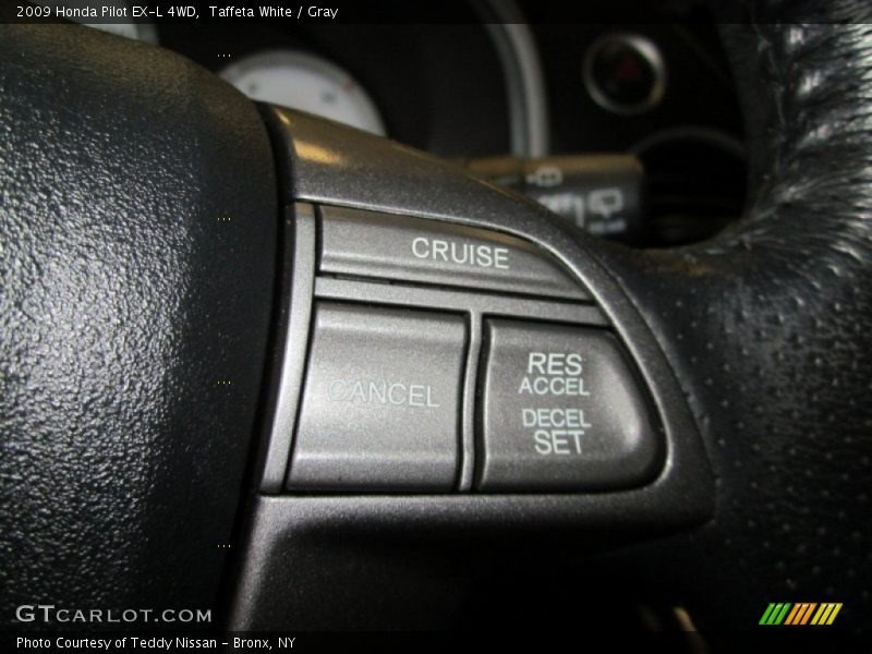 Taffeta White / Gray 2009 Honda Pilot EX-L 4WD