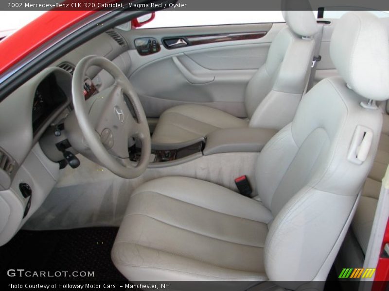 Magma Red / Oyster 2002 Mercedes-Benz CLK 320 Cabriolet