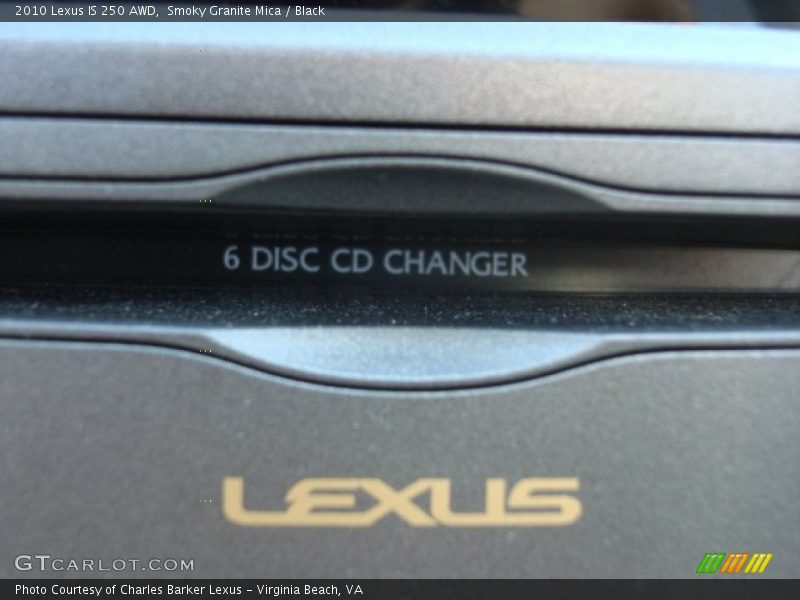 Smoky Granite Mica / Black 2010 Lexus IS 250 AWD