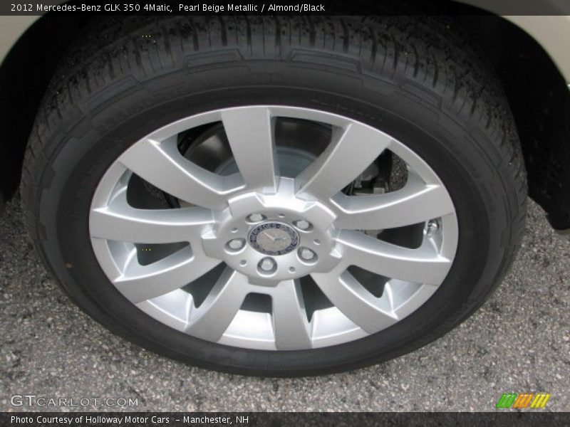 Pearl Beige Metallic / Almond/Black 2012 Mercedes-Benz GLK 350 4Matic