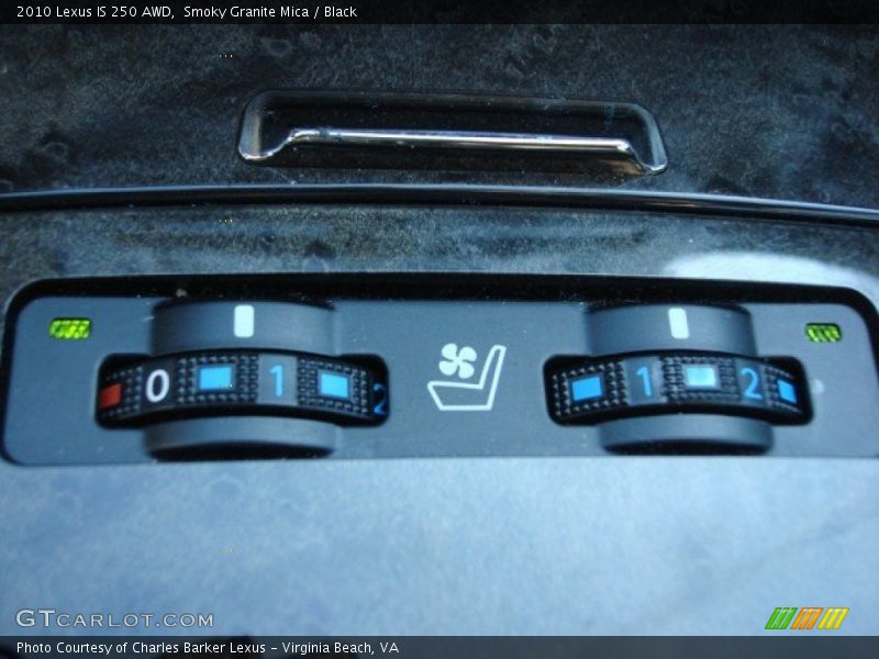 Smoky Granite Mica / Black 2010 Lexus IS 250 AWD
